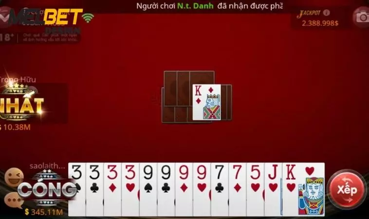 Những trò chơi hàng đầu tại Game Bài MELBET